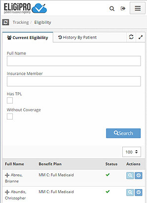 EligiPro - Patient Insurance Eligibility