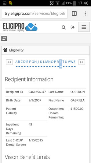 EligiPro - Patient Insurance Eligibility